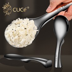 CUGF 廚貴妃 304不鏽鋼可立式飯勺, 1個