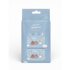 Kesho濕式衛生紙 7抽-方坊迷你版, 1個, 42張, 42g