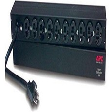 APC 랙 마운트 PDU 스위치드 100V120V20A 8개 콘센트 1U 수평 랙마운트AP7901, Basic, Horizontal