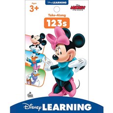 [5] Disney Learning Mickey and Friends Take-Along Tablet: 123s―Math Activity Workbook for Counting