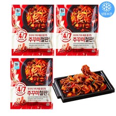사조 대림선 양념 쭈꾸미 볶음 350g x 3개 / 밀키트 캠핑 요리 주꾸미