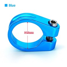 자전거 시트 6MM 클램프 산악 도로 8MM 릴리스 34 알루미늄 초경량 31 28 MTB 9MM, 34.9mm blue clamp