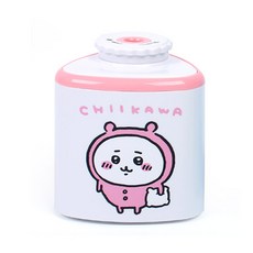 자동으로 연필이 깎이는 귀염둥이 치카와 연필깎이 건전지 별도구매, 화이트
