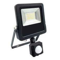 四方圓LED照明工廠 LED戶外感應燈 投射燈 20W (正白光/暖白光) 防水感應燈, 1個