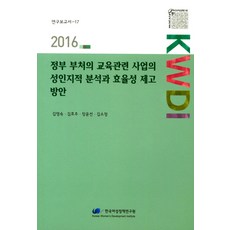 政府部會教育相關事業之性別觀點分析與效率提升方案(2016), 金英淑,金孝周,張允善,金昭貞 共著, 韓國女性政策研究院