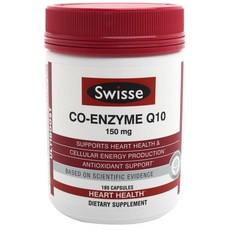 Swisse 輔酶Q10膠囊 150mg, 180顆, 1個