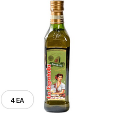 에스파뇰라 압착 아보카도오일, 4개, 500ml