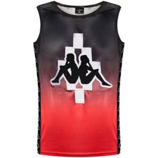 마르셀로벌론카운티오브밀란 마르셀로 불론 X 카파 로고 프린트 그레이디언트 민소매 탑