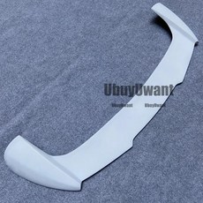 후면 지붕 트렁크 뚜껑 자동차 스포일러 날개 매트 블랙카본 컬러 외부 튜닝 부품, 6. UNPAINTED, 기본