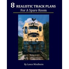 (영문도서) 8 Realistic Track Plans For A Spare Room Paperback, Createspace Independent Pub..., English, 9781448612994