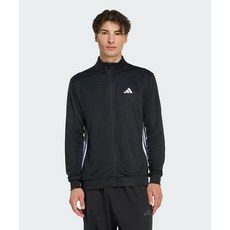 [백화점 정품] 아디다스 ADIDAS 워크아웃 에센셜 올세트 3-스트라이프 니트 트랙 탑 KA3481