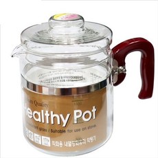 직화 약탕기 내열 유리 중탕기 차탕기 커피 포트 2L seo*06907ng, 1개, 본상품선택