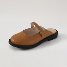 CHAAKAN SHOES 女款 Land 瑪莉珍穆勒鞋 PMLTR1e137, 235, 棕褐色