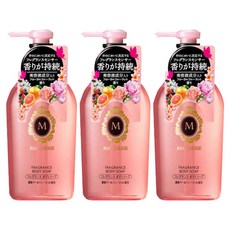마쉐리 프래그런스 바디 솝 플로럴 프루티 향, 3개, 450ml
