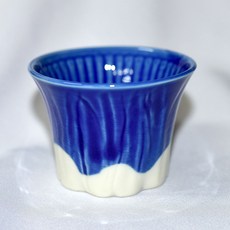 日本製 富士山 清酒杯 90ml 陶器 櫻花火山口, 1個