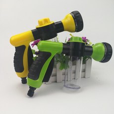 가든 물대포 거품 물대포 자동차 세차 물대포 가정용 15분 세차 물대포, OPP 포장, 블랙