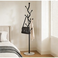 프레스룸 링그리드 라이트 옷걸이 스탠드 행거, 검정