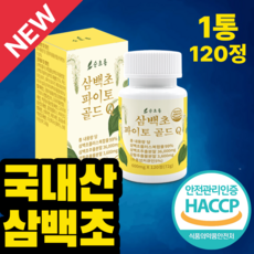 순초롬 삼백초추출물 파이토 골드Q 100% 정품 haccp인증 국산, 1개, 120정