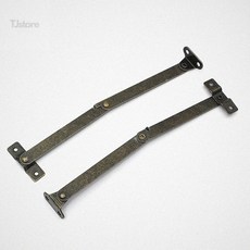 가구지지대경첩 접이식 지지대 경첩 10p 194mm 윗면고정형