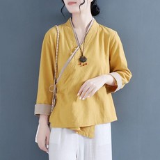 여름 가을 문예 사단 추세 셔츠 한복 모티브 멀티스타일링 가능 셔츠 한복 매력 다재다능 아이템 업그레이드 아름다움 다양한 코디템