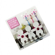 칫솔 걸이 욕실 칫솔꽂이 칫솔거치대 압축식, 1개