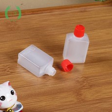 사각 배달 소스통 생선요리 400PCS 초밥 플라스틱 소스용기 배달소스통 200세트 나들이, 20ML 병 200세트