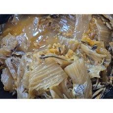 [팔짜이모네] 묵은지 멸치 들기름 지짐 400g, 1개