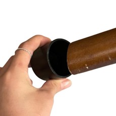 바닥보호 가구다리 완충캡 파이프 마개 합성고무 방진커버 38mm