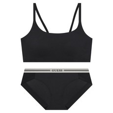 게스 속옷 언더웨어 노와이어백포인트 밴드 브라탑팬티세트BKODWBR491BP491 KBO443 CQK747
