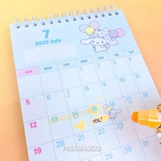 플러스샵 2026 탁상용 캘린더