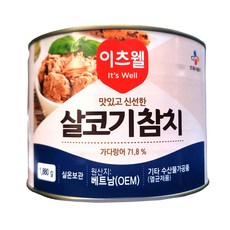 CJ 이츠웰 살코기 참치 1.88KG, 6개