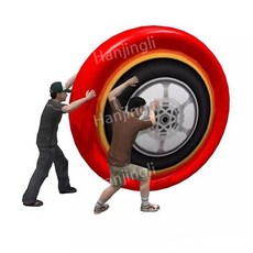 단합대회 워크샵 에어바운스 게임 팀빌딩 타이어, 2. 직경2m두꺼운타이어, 1개