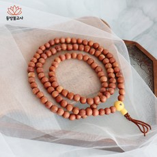 부처님이 보이는 향나무 주불 108주 (10mm) 불교용품 108염주 백팔주 기도용품