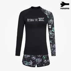 레노마수영복 여성비치래쉬가드상하세트 LS19993 2785254, 85