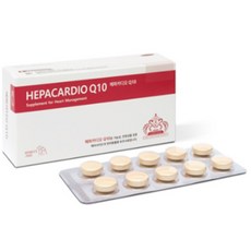 케어사이드 헤파카디오 Q10 60정 강아지 고양이 심장 항산화제 면역력 피로회복 영양제, 비타민, 1개