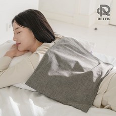 레이브 전자파차단 원적외선 그래핀 온열찜질기 어깨 허리 등 배 무릎 복부 리빙제이, 01 그래핀 전자파차단 온열찜질기 본품