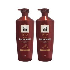 려 려 홍진단 홍삼 모발영양 트리트먼트 820ml x2
