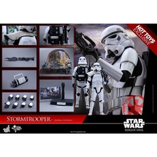 野獸國 Hot Toys 星際大戰 Star Wars 1/6比例 帝國風暴兵 Jedha巡邏隊 人偶模型, 1個