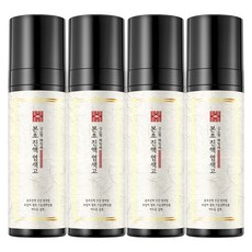 헤밀레 본초진액 염색고 염색제 200ml, 본초진액 밝은 갈색, 4개