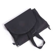 黑色滑板工具收納袋，輕巧便攜多功能束口設計，安全穩固滑板配件, 1個