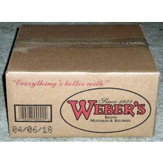 웨버 홀스래디시 머스타드 16온스 웨버 홀스래디시 머스타드 16온스, 1개, 453g