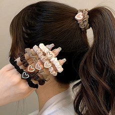 나엘 고탄력 패션 머리끈 10개