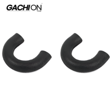 2개 포드 F150 2004-2024 D-링 견인 후크 슬리브 레드 D 링 커버 외부 액세서리 가치온, 1세트, 블랙