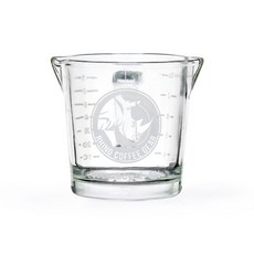 Rhino Coffee Gear 咖啡量杯 盎司杯 Espresso, 1個, RhinoShotGlass 兩頭尖嘴