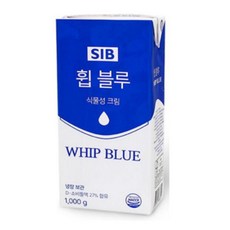 선인 휩블루 식물성 휘핑크림, 8개, 1kg