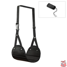 이동식 발해먹 파우치세트 발해먹 발받침대 발거치대 발받침 이동식해먹, 블랙, 1개