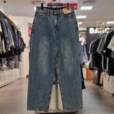 뱅뱅 HC21 남녀공용 가을 인밴드 베럴핏 워싱 청바지 NQL670 (S40813445) 211271