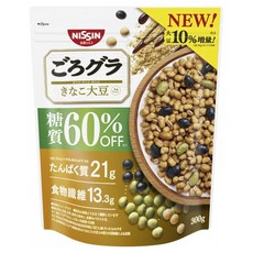 NISSIN 日清 60%減糖大豆穀物麥片, 300g, 1包