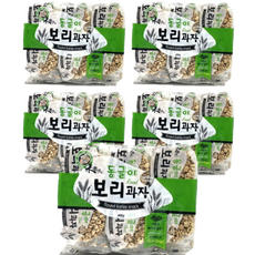엉클팝 동글이 보리과자, 400g, 5개