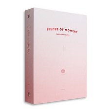 아이코닉 모멘트 포토카드 앨범 4단 콜렉트북 바인더, 00PINK, 40매